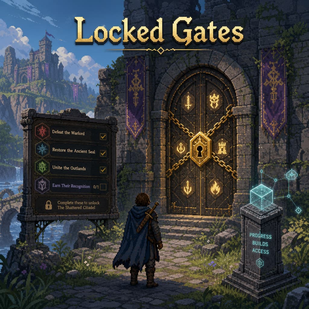The Wudlands Locked Gates